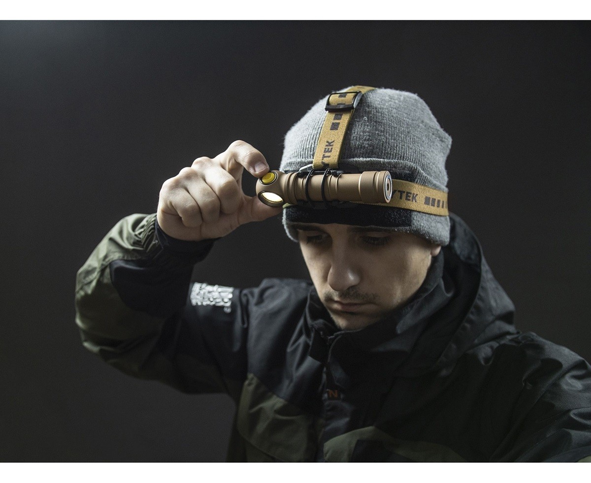 Armytek Wizard v4 C2 Pro USB, sand - Image 4