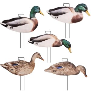 Final Approach Last Pass Mallard Silhouette Decoys 12 pc