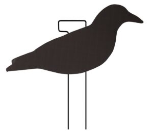 Final Approach Last Pass Black Crow Silhouette Decoy