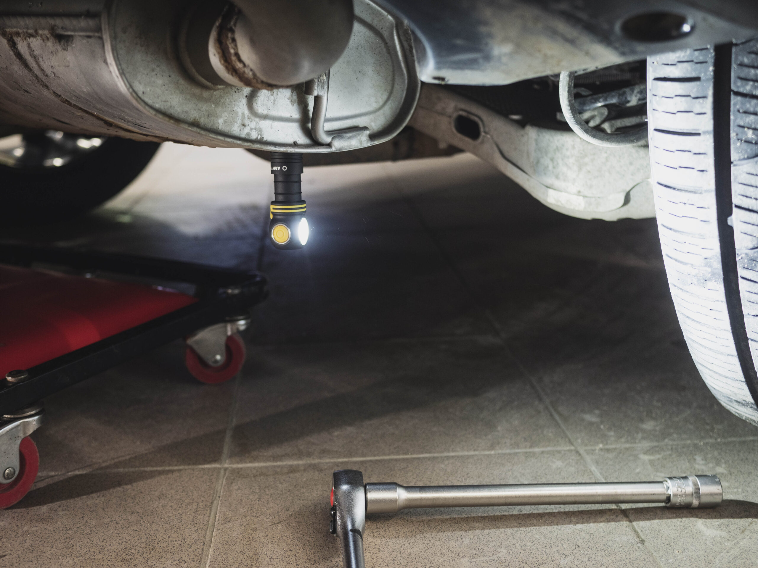 Armytek Elf C1 USB-C PCB Vit - Bild 4