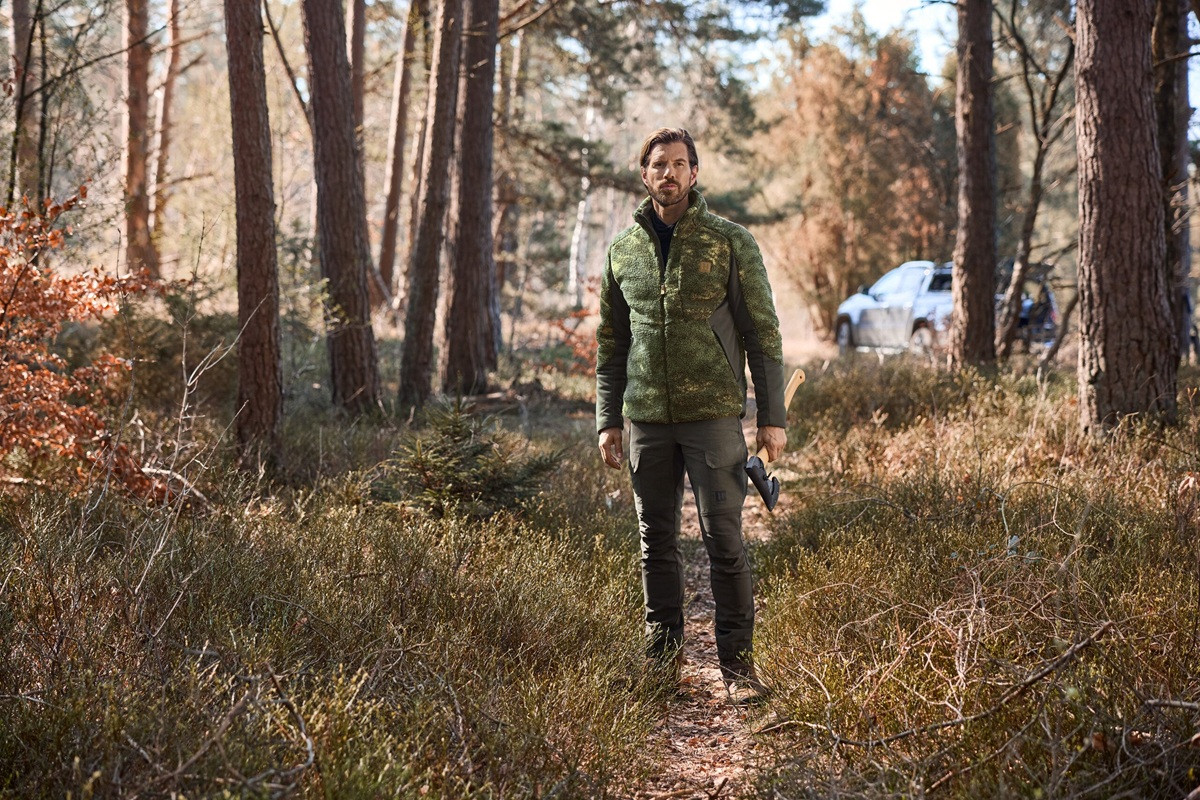 Härkila Tyst Camo Insulated Fleece Jacket - Image 8