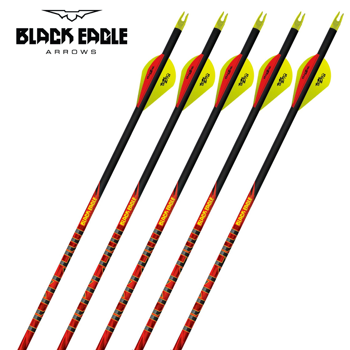 Black Eagle Outlaw Carbon Hunting Arrows Shafts Only .005-12 Pack  All Spines