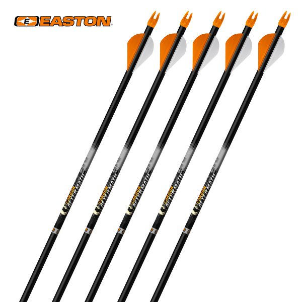 Easton Carbon Aftermath 300 Arrows  With Blazer Vanes Custom Made Set of 12